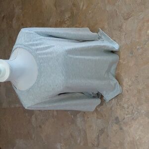 Cupio Light Gray Long Sleeve Top